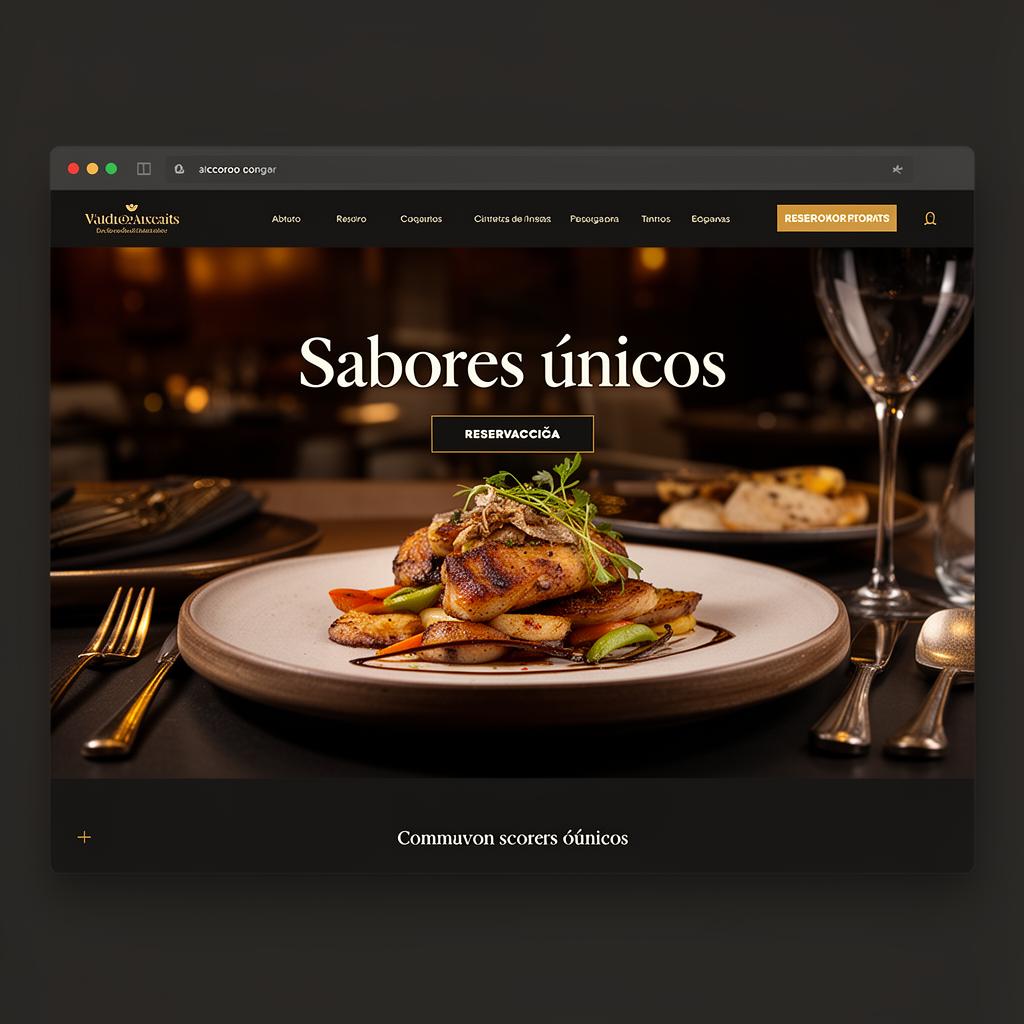 Ejemplo de web moderna